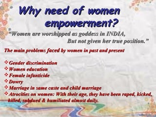  women empowerment