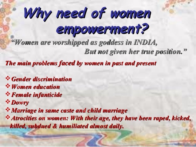 Women empowerment essays required and excess