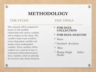 Sharpe Single Index Model | PPTX