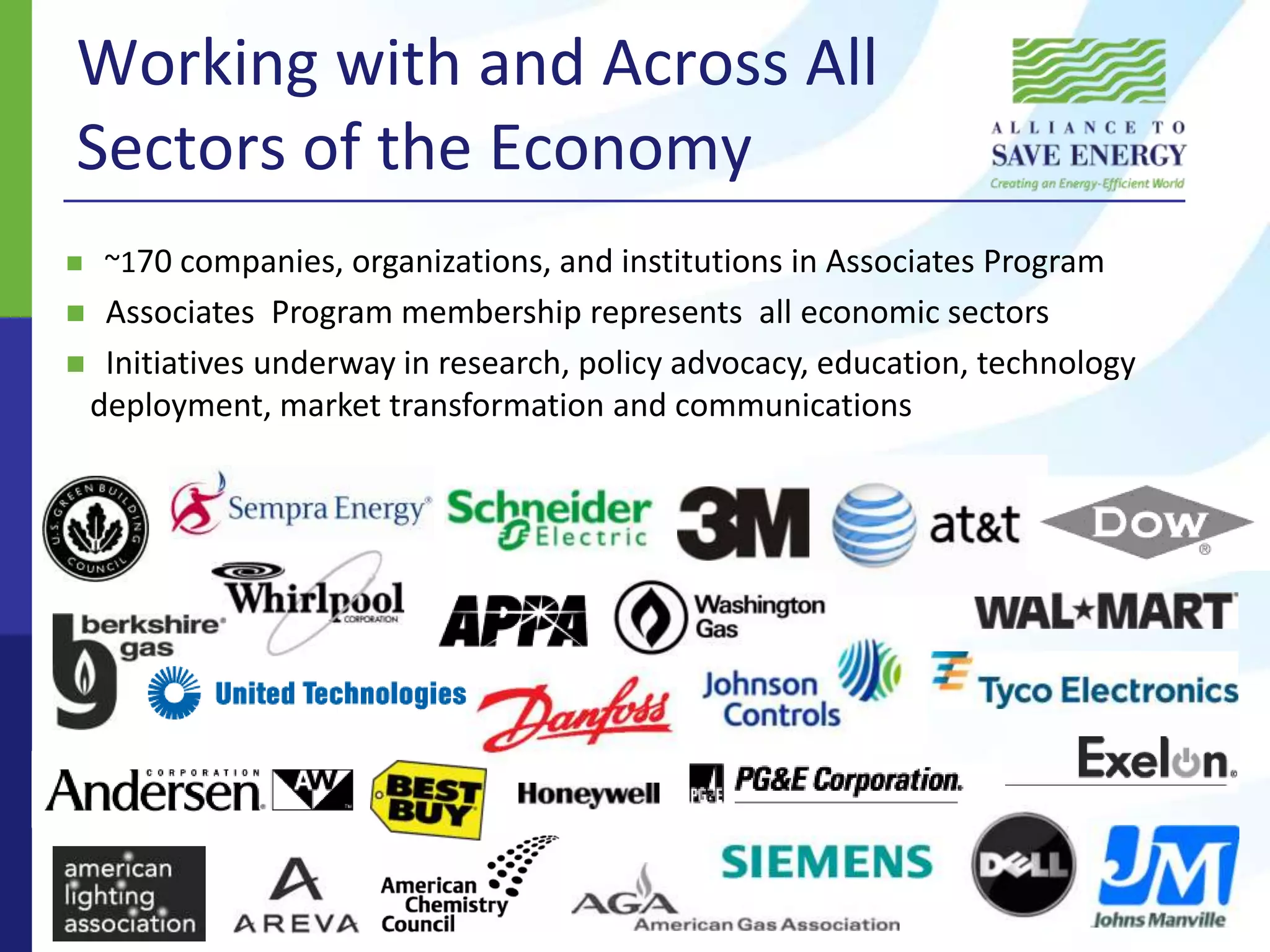 Led by Senator Mark Pryor (D-Ark.) and Peter Darbee, President and CEO of Pacific Gas and Electric