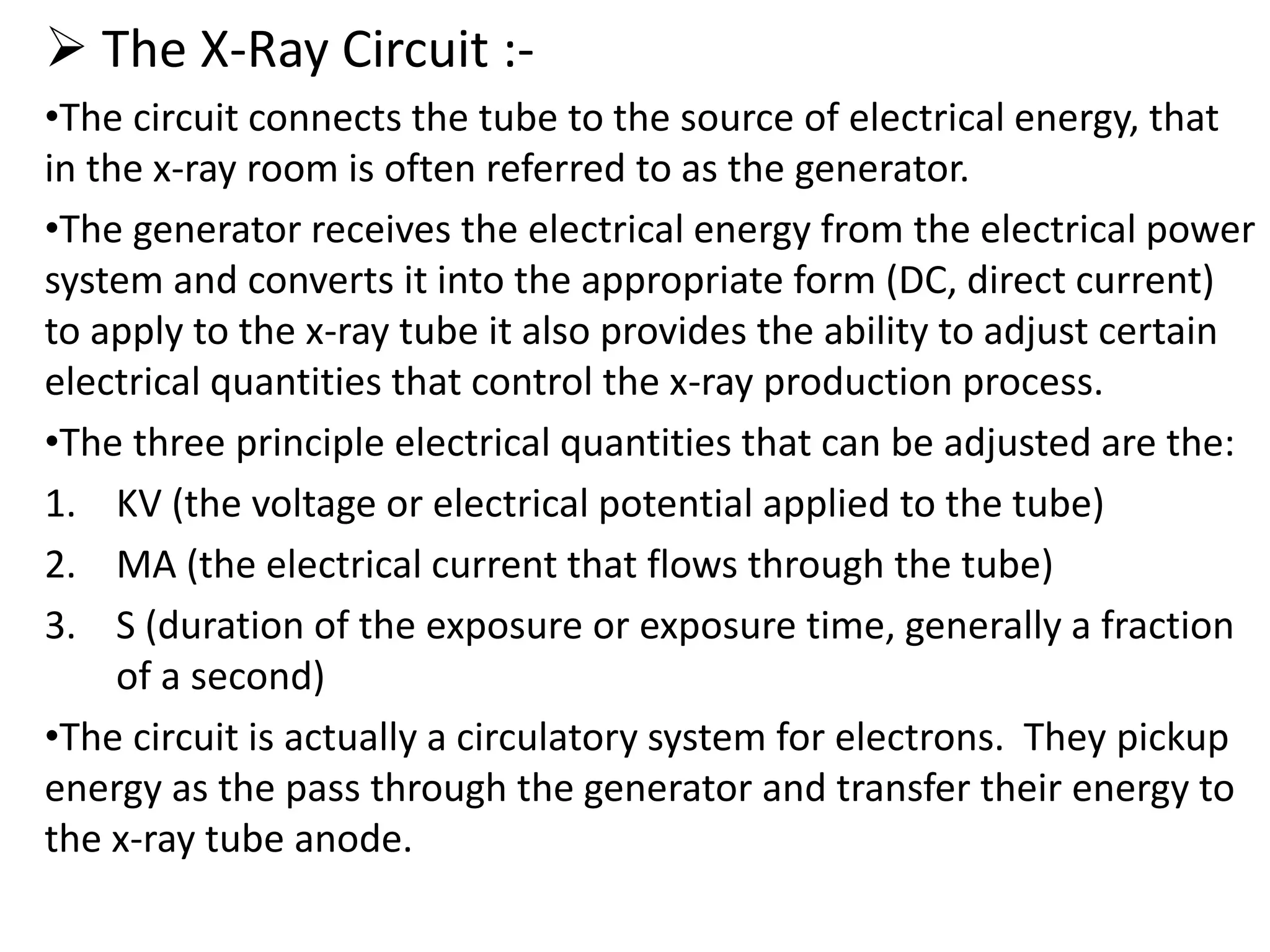 Components of X-Ray Tube | PPTX