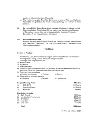 ANATOMY FIRST YEAR SYLLABUS BAMS visual data 8