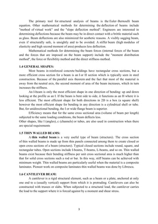 Design and analysis of cantilever beam | PDF