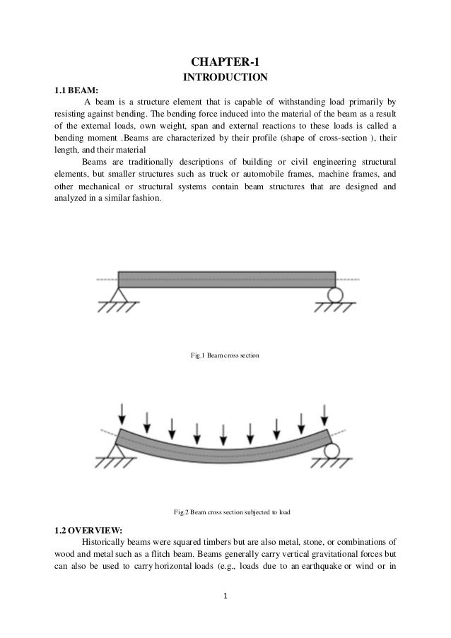 Design And Analysis Of Cantilever Beam