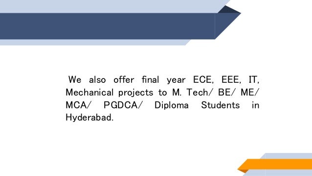 Final year CSE Projects Training Hyderabad, CSE Projects for B.tech s…