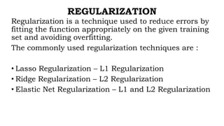 MACHINE LEARNING YEAR DL SECOND PART.pptx