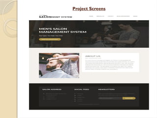 Project Screens
 