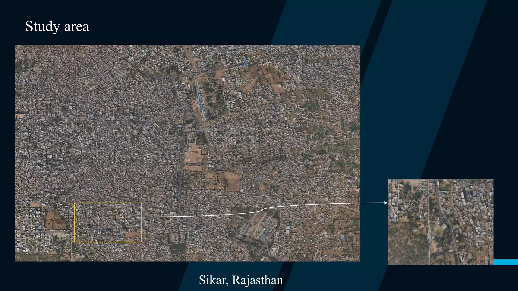 Sikar, Rajasthan
Study area
 