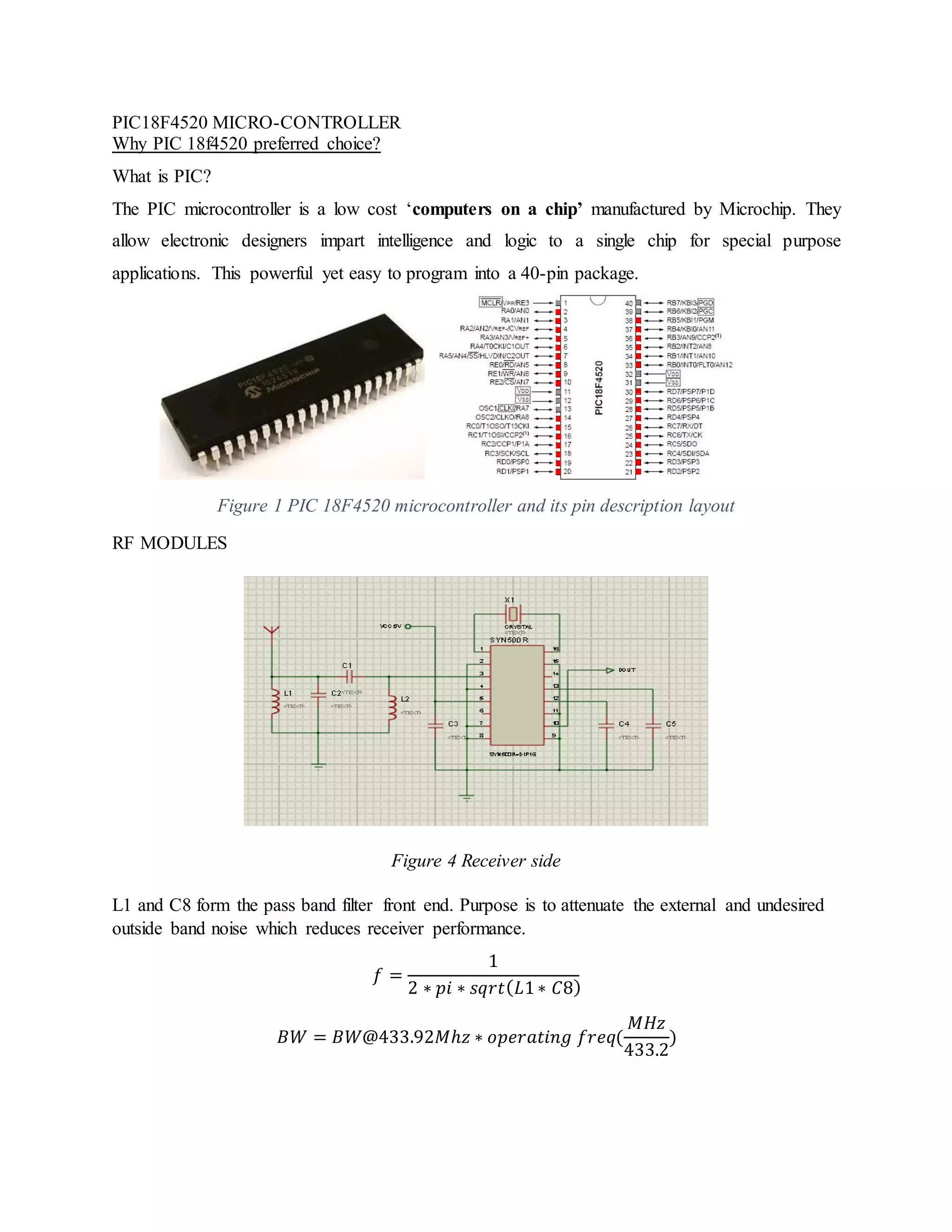 WIRELESS HOME AUTOMATION USING PIC MICROCONTROLLER BASED ON RF-MODULE | PDF