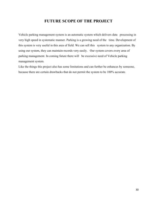 Final year project working documentation 2020 | PDF