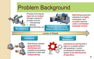 Flexible and Distributed Production Scheduling Problem Using Population ...