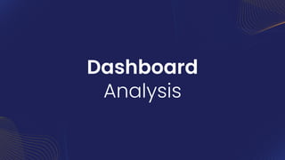Dashboard
Analysis
 