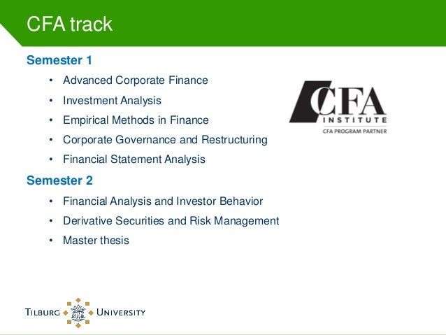 corporate finance master thesis corporate finance master thesis