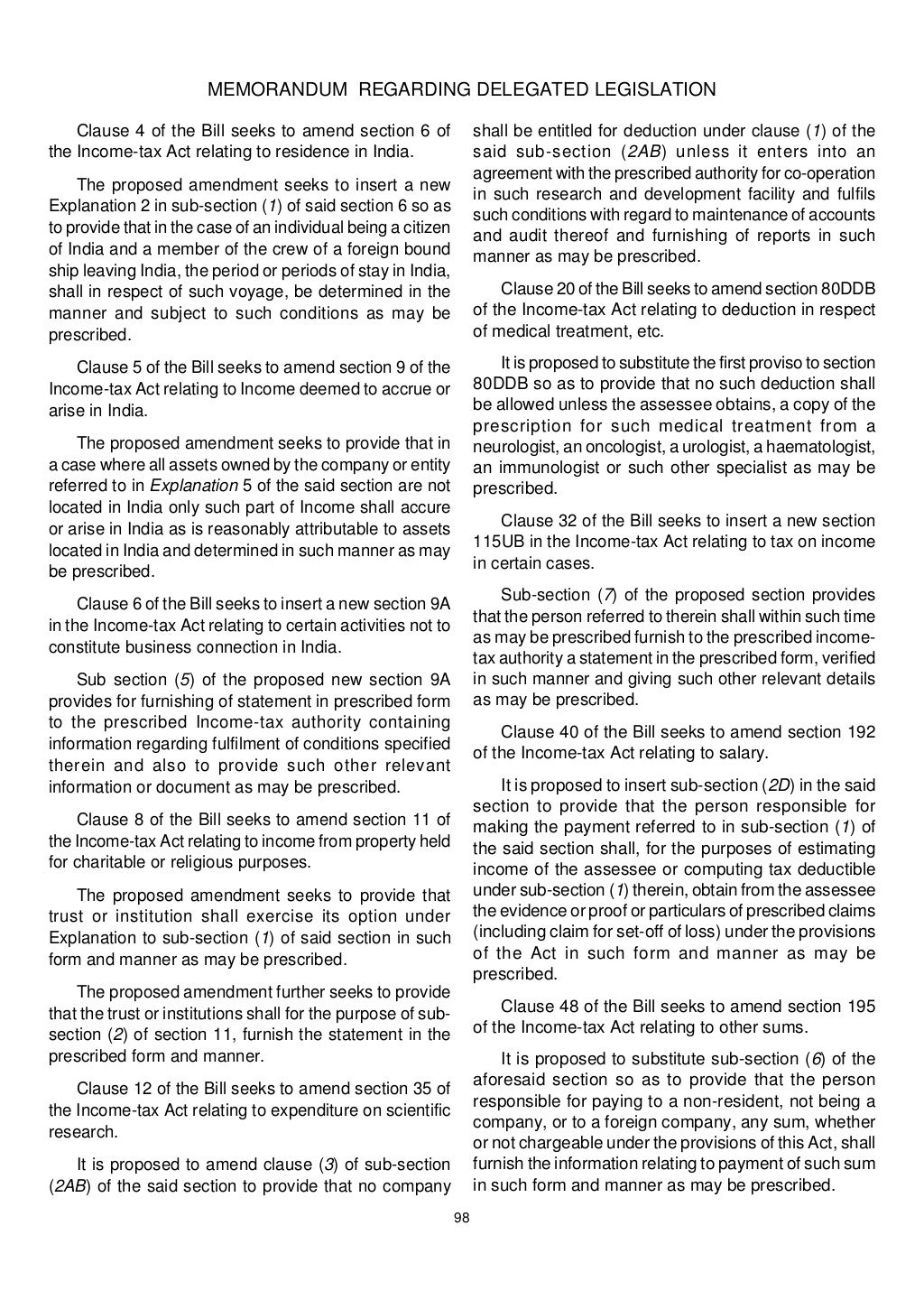 Finance bill 2015
