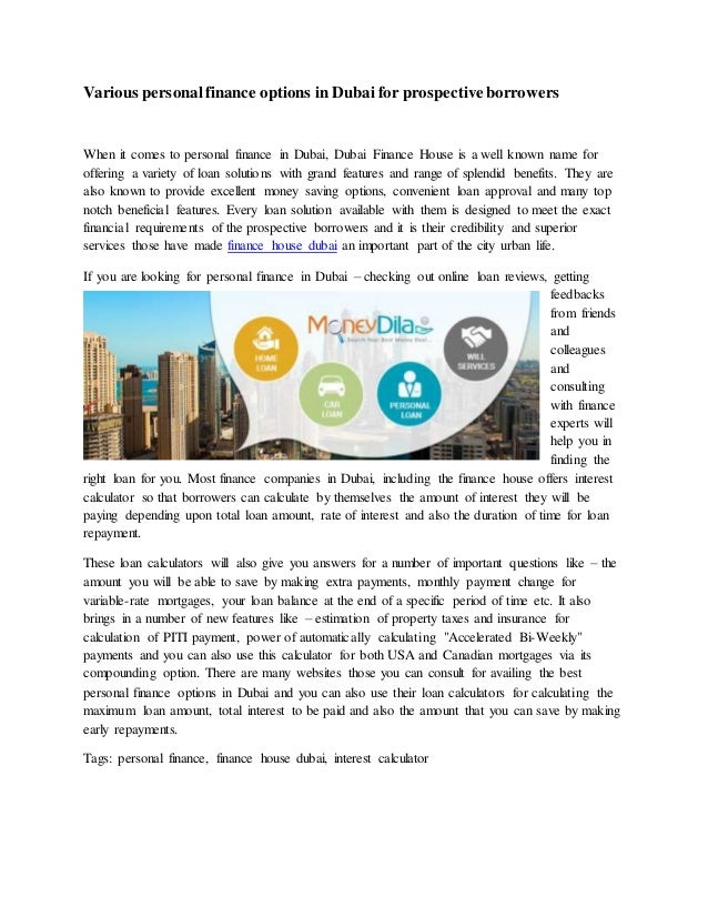 finance house dubai