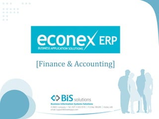 [Finance & Accounting]
 