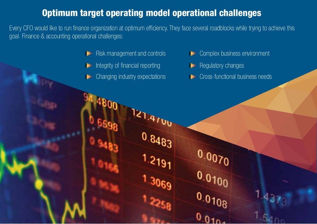 Finance & Accounting - An optimum target operating model
