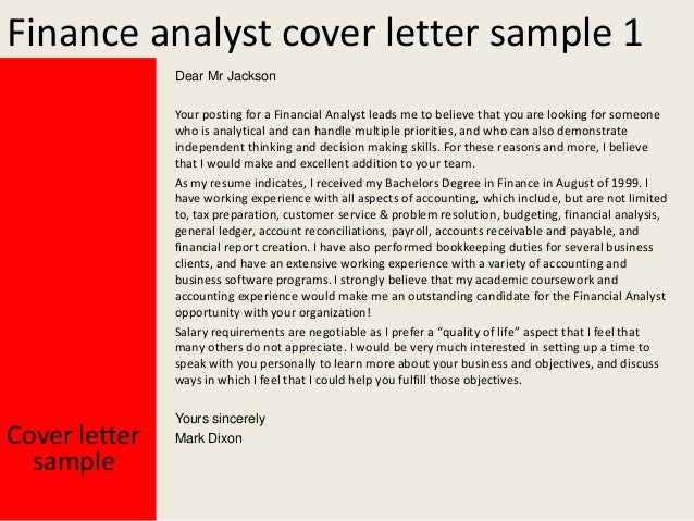 Financial Analyst Cover Letter Sample from image.slidesharecdn.com