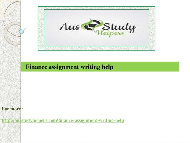 Finance assignment