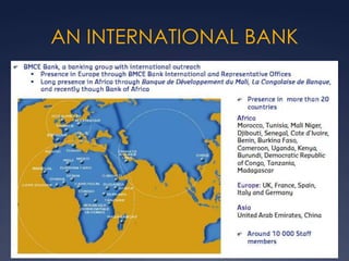 AN INTERNATIONAL BANK
 