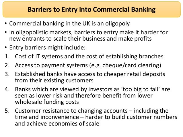 barriers to entry barriers to entry