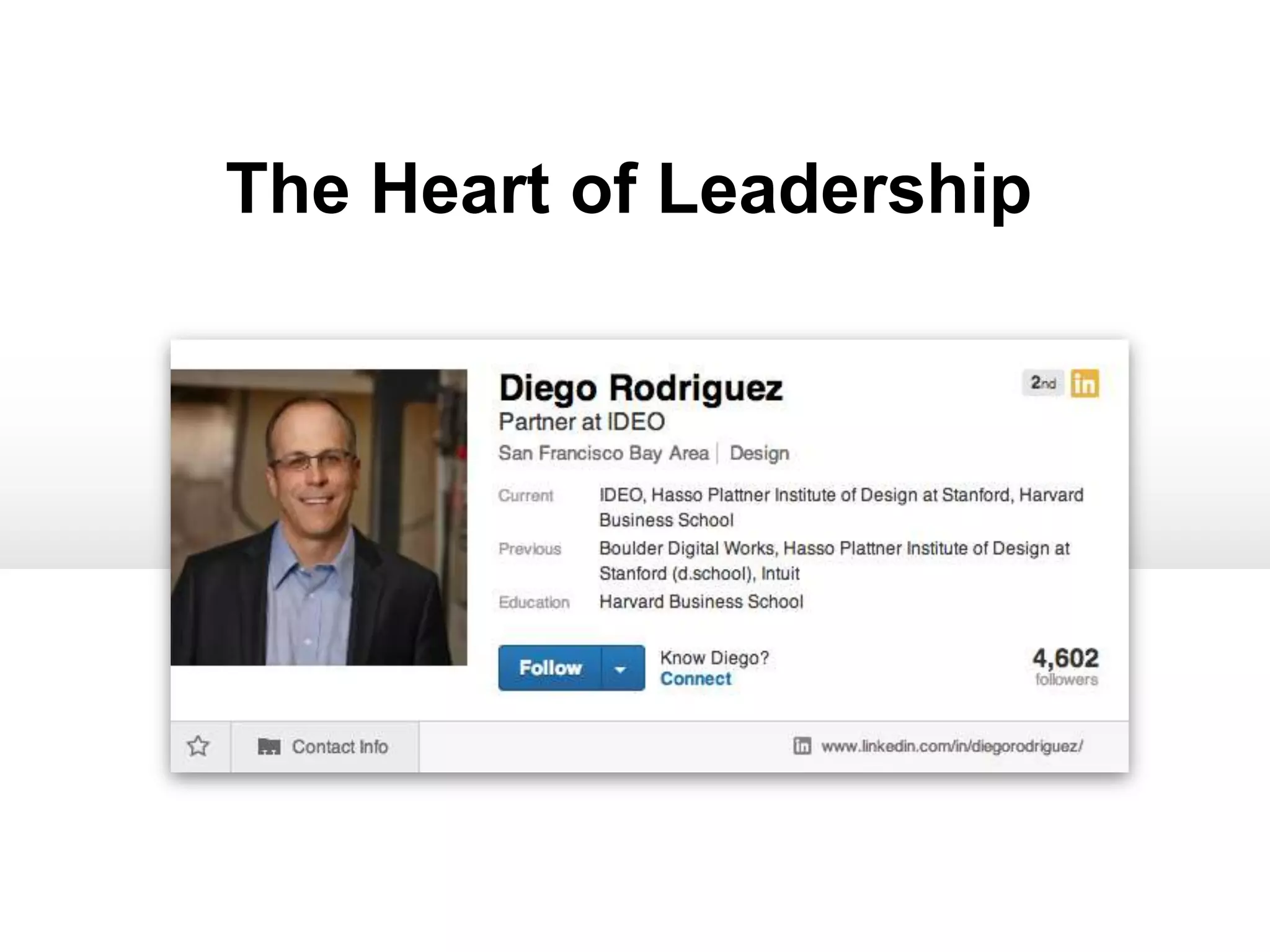 The Heart of Leadership
 