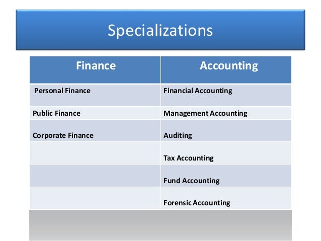 finance degree vs accounting degree personal finance accounting