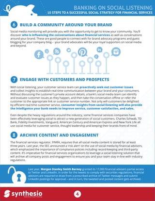 BUILD A COMMUNITY AROUND YOUR BRAND
Social media monitoring will provide you with the opportunity to get to know your comm...