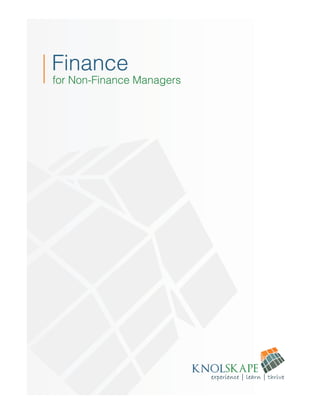 Finance for non-financial managers 