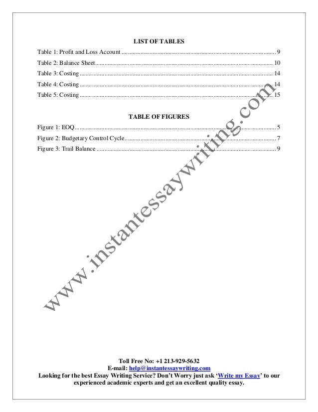 sample on finance in hospitality