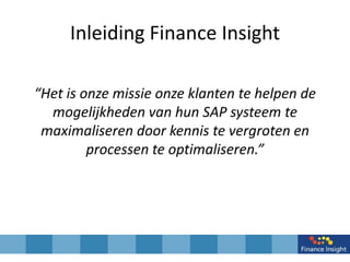 Finance Insight | PPTX