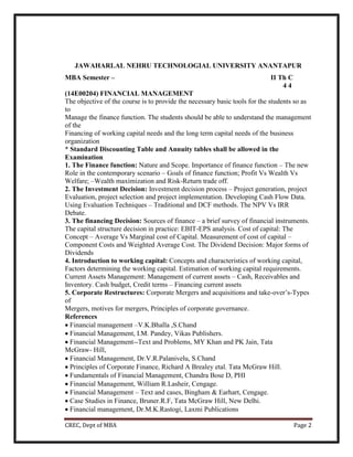 Financial Management Degree Notes.pdf Finance Management Lecture notes.pdf