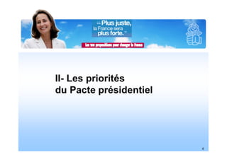 Financement du Pacte Présidentiel