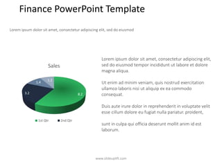 Finance PowerPoint template | PPTX