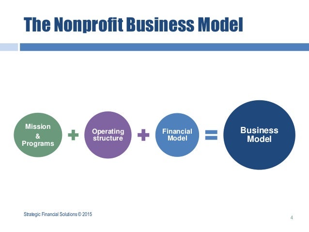 the intersection of finance and strategy using financial data to inf non profit business model