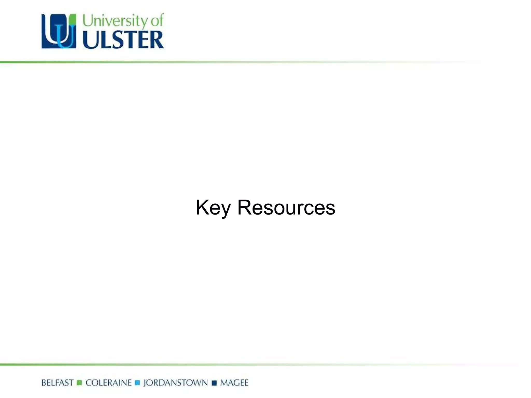 Key Resources 