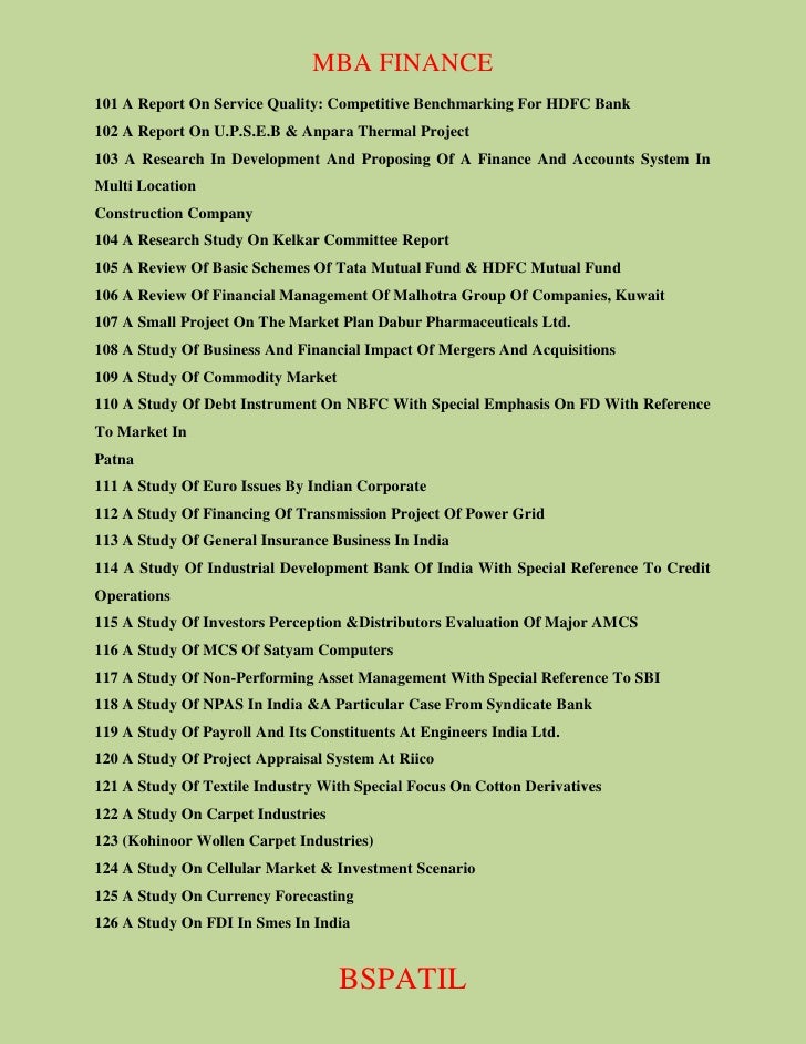 Subjects for economic term paper