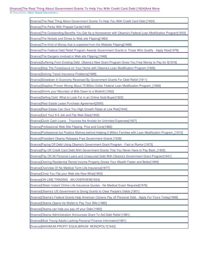 Finance The Real Thing About Government Grants To Help You With Cred