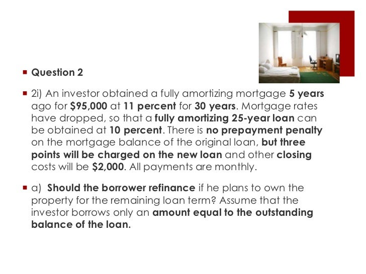 finance tutorial v5 amortizing a mortgage
