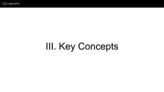 III. Key Concepts
 