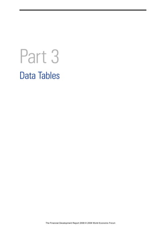 Financial Development Report 2008