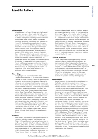 Financial Development Report 2008