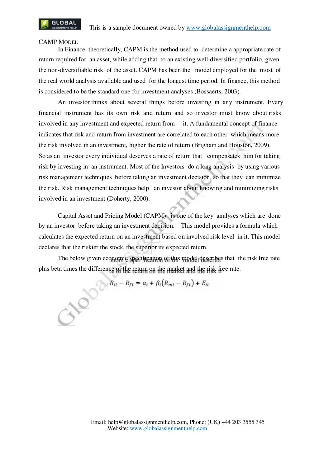 Financial econometrics lecture notes image