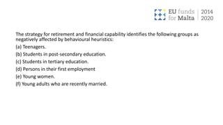 Financial Literacy Campaign Presentation Pptx