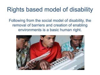 Financial access for persons with disabilities | PPTX