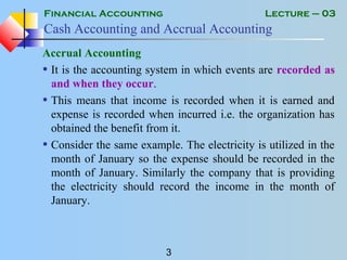 Financial accounting mgt101 power point slides lecture 03 | PPT
