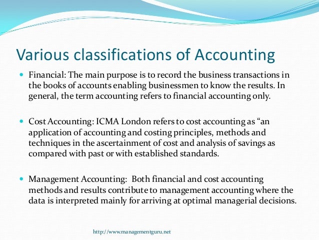 Financial Accounting Concepts - 