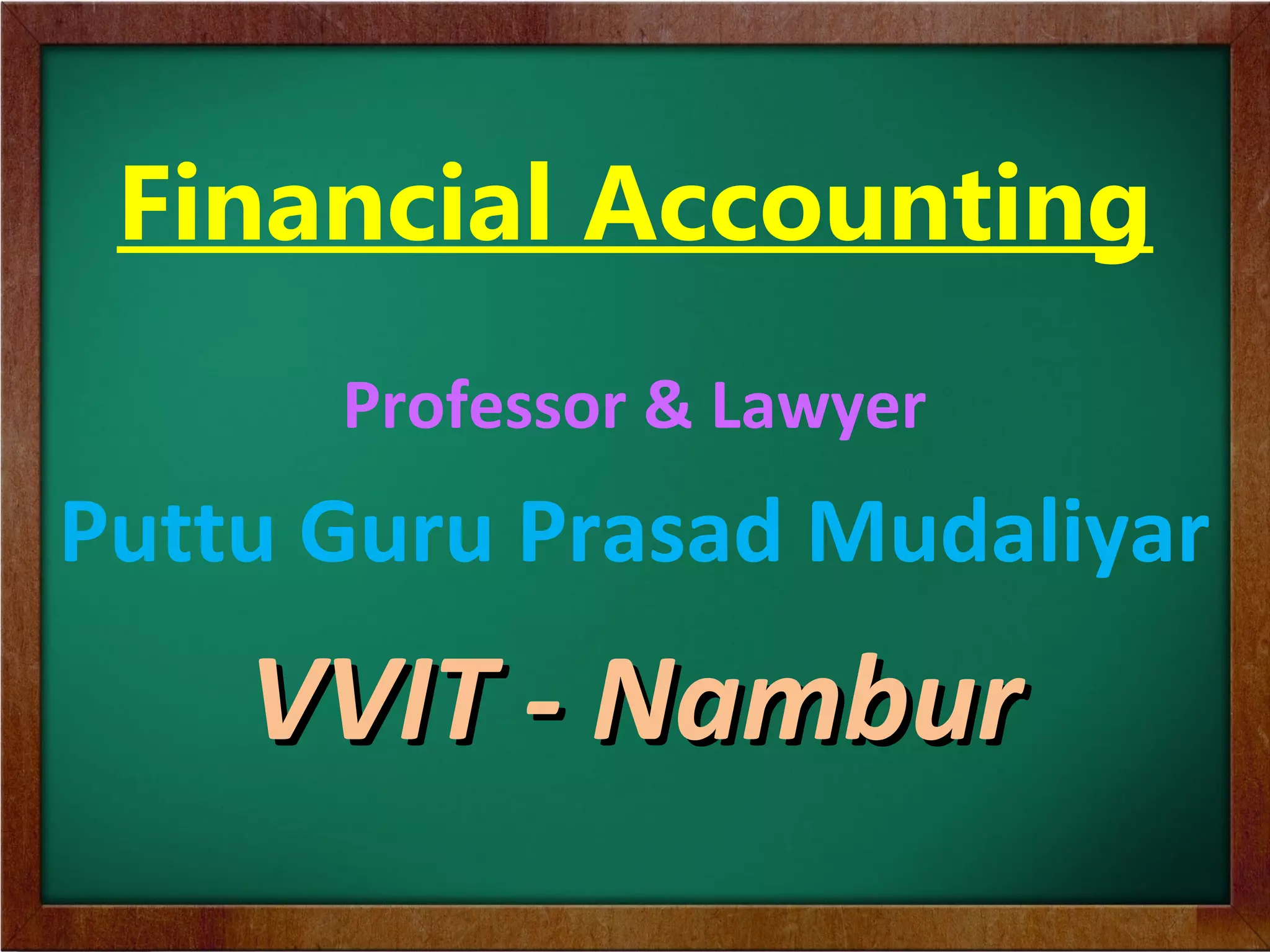 Financial accounting gp1 | PPT