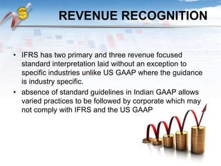 IFRS vs Indian GAAP vs US GAAP | PPTX
