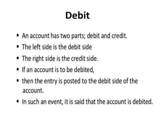 Accounting terminology - financial accounting | PPTX